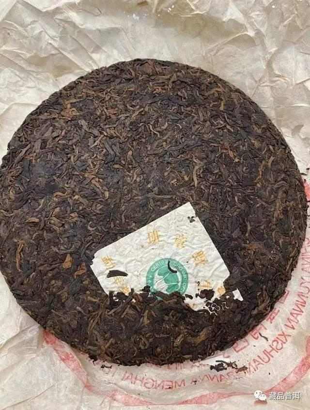 2000年班章特二号熟饼,大白菜熟茶之巅,国营勐海茶厂标杆熟茶! 2000年班章特二号熟饼,大白菜熟茶之巅,国营勐海茶厂标杆熟茶!