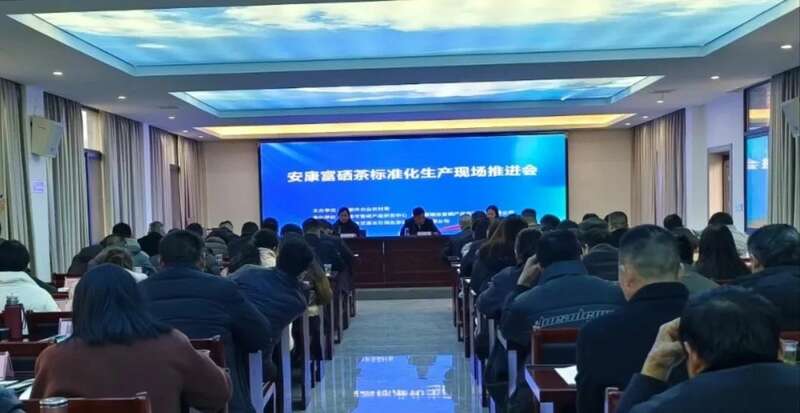 安康富硒茶标准化生产现场推进会召开