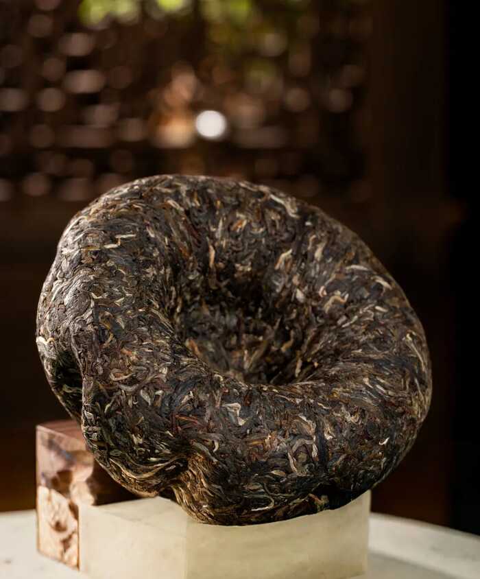 普洱茶的活化石?万寿龙团百年见证。