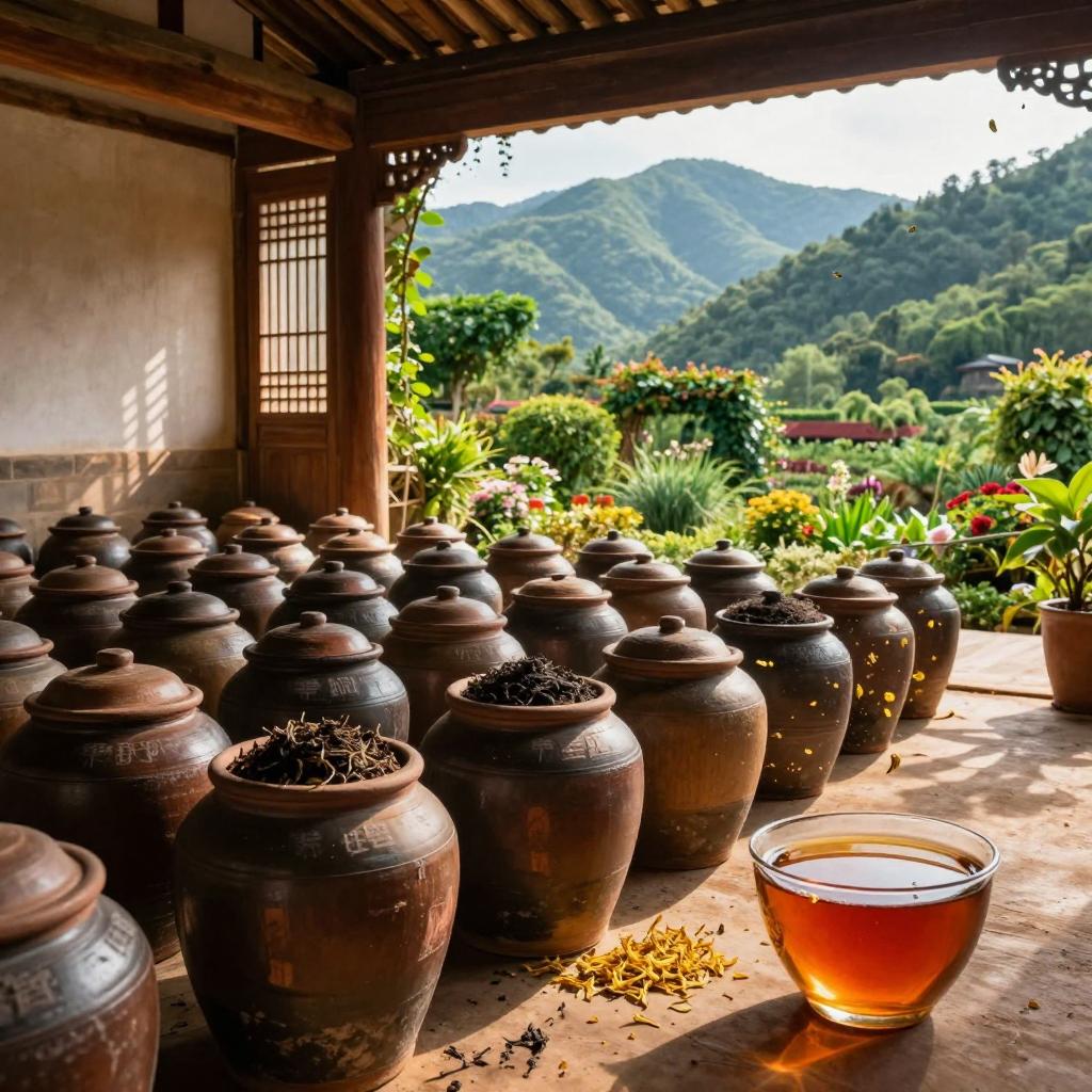 传统工艺焕新 普洱茶香更醇厚 传统工艺焕新 普洱茶香更醇厚