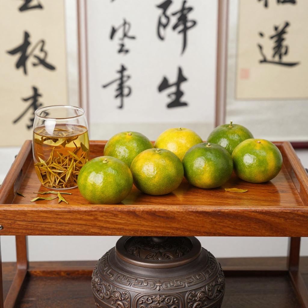 班章小青柑:普洱熟茶与圈枝柑的完美邂逅 班章小青柑:普洱熟茶与圈枝柑的完美邂逅