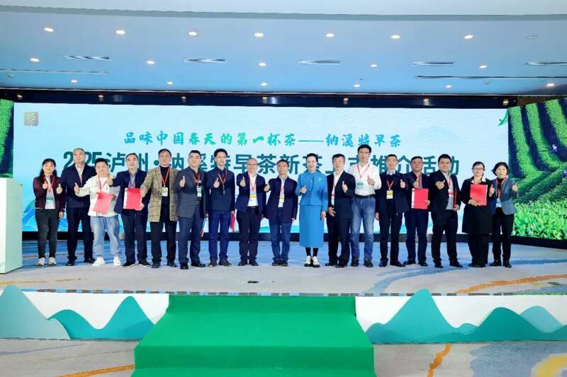 纳溪特早茶开启春茶序幕 全国市场布局加速 全国客商云集成都,共品中国春天的第一杯茶:纳溪特早茶