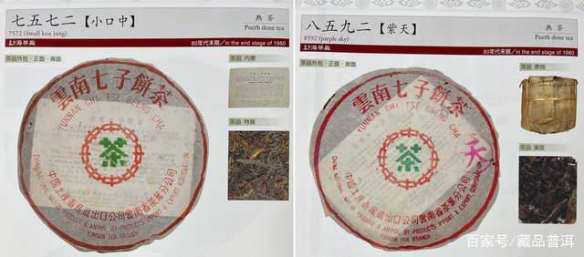普洱熟茶7572与8592区别解析：原料与口感对比