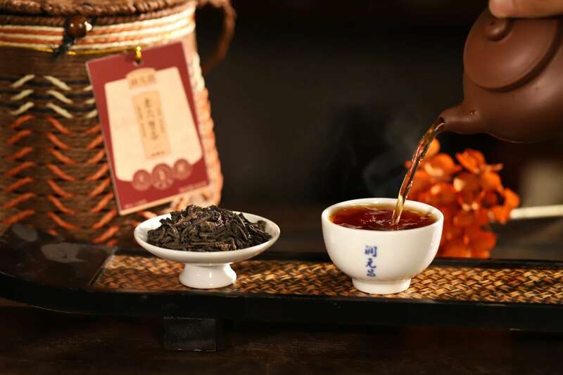 六堡茶槟榔香的综合感官体验与陈年魅力 润元昌12年陈 编筐私藏装槟榔香上市,浓香槟榔韵