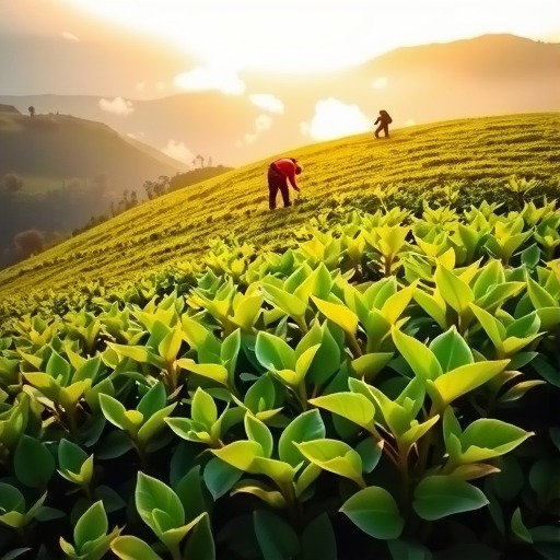 春茶飘香富羌山 北川9.5万亩茶园迎"黄金"采摘季