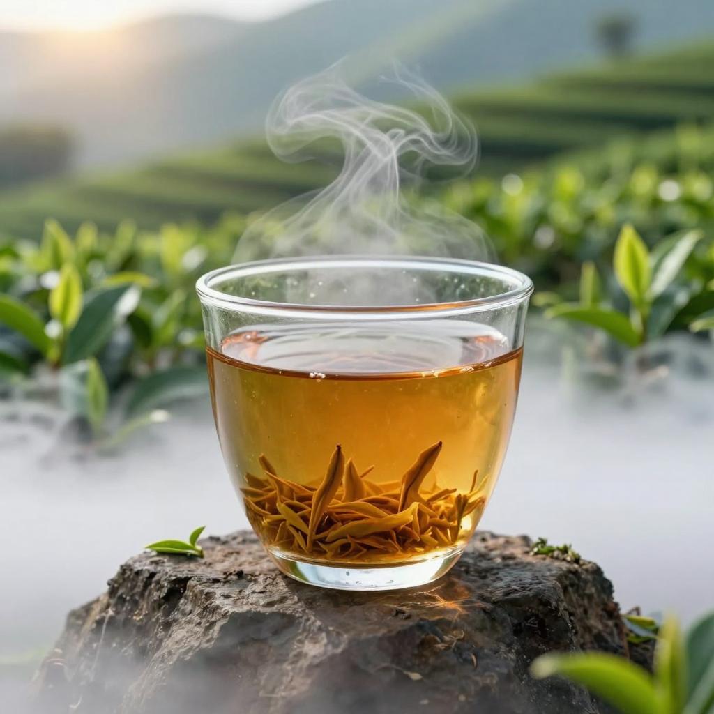 日月潭红茶醇香回甘，口感如花果交融