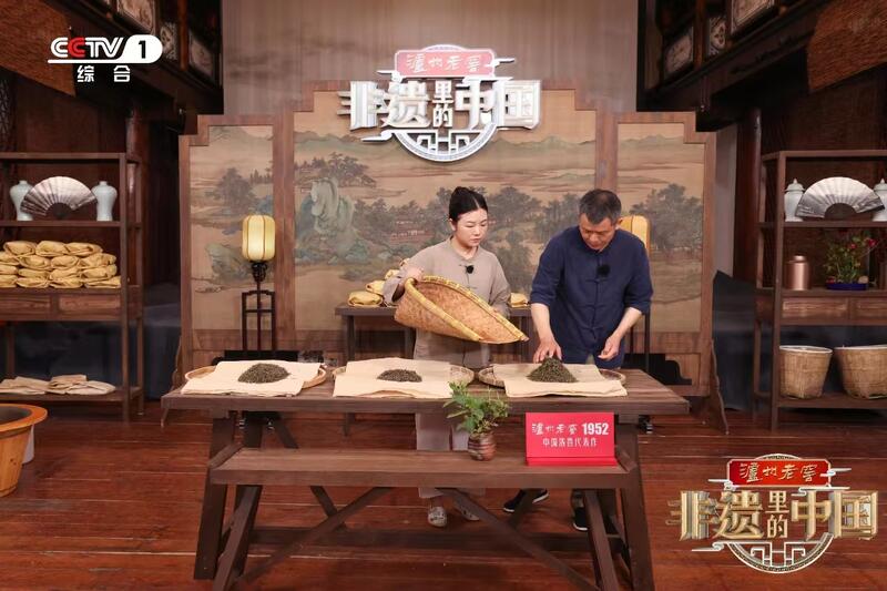 央视《非遗里的中国》展蒙顶黄芽传统技艺 非遗瑰宝绽放央视:蒙顶黄芽,“茶中黄金”香飘全国