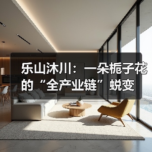 乐山沐川：一朵栀子花的“全产业链”蜕变（图1）