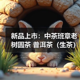 新品上市：中茶班章老树圆茶 普洱茶（生茶）紧压茶（图4）