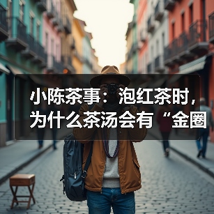小陈茶事:泡红茶时,为什么茶汤会有“金圈”?(图2) 小陈茶事:泡红茶时,为什么茶汤会有“金圈”?(图2)