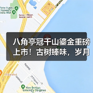 八角亭冠千山鎏金重磅上市！古树臻味，岁月鎏金的醇香典藏（图1）