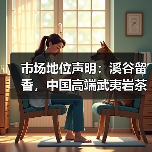 市场地位声明：溪谷留香，中国高端武夷岩茶领导品牌（图1）