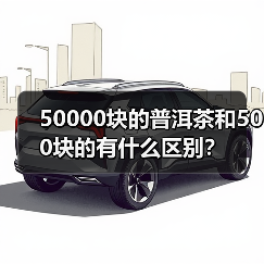 50000块的普洱茶和500块的有什么区别？（图1）