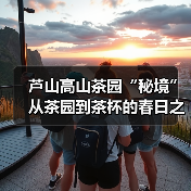 芦山高山茶园“秘境” 从茶园到茶杯的春日之约（图1）