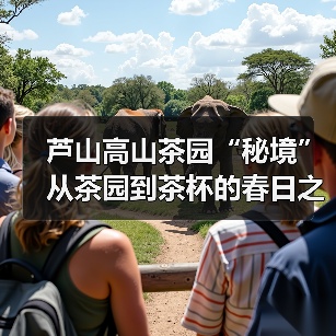 芦山高山茶园“秘境” 从茶园到茶杯的春日之约（图4）