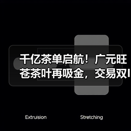 千亿茶单启航!广元旺苍茶叶再吸金,交易双IP联动,聚势共赢(图4) 千亿茶单启航!广元旺苍茶叶再吸金,交易双IP联动,聚势共赢(图4)