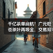 千亿茶单启航!广元旺苍茶叶再吸金,交易双IP联动,聚势共赢(图3) 千亿茶单启航!广元旺苍茶叶再吸金,交易双IP联动,聚势共赢(图3)