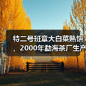 特二号班章大白菜熟饼，2000年勐海茶厂生产，熟茶天花板（图4）