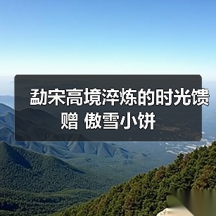 勐宋高境淬炼的时光馈赠 傲雪小饼(图4) 勐宋高境淬炼的时光馈赠 傲雪小饼(图4)