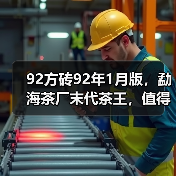 92方砖92年1月版,勐海茶厂末代茶王,值得品鉴(图1) 92方砖92年1月版,勐海茶厂末代茶王,值得品鉴(图1)