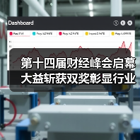 第十四届财经峰会启幕 大益斩获双奖彰显行业标杆力量（图1）