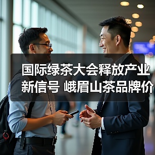 国际绿茶大会释放产业新信号 峨眉山茶品牌价值辐射全球（图2）