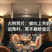 古树黄片：被吹上天的边角料，真不是啥宝贝（图1）