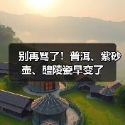 别再骂了!普洱、紫砂壶、醴陵瓷早变了(图4) 别再骂了!普洱、紫砂壶、醴陵瓷早变了(图4)