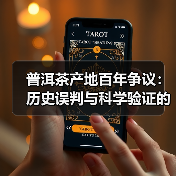 普洱茶产地百年争议:历史误判与科学验证的真相(图1) 普洱茶产地百年争议:历史误判与科学验证的真相(图1)