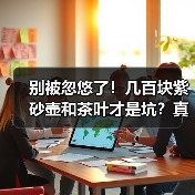 别被忽悠了!几百块紫砂壶和茶叶才是坑?真相让人不寒而栗!(图2) 别被忽悠了!几百块紫砂壶和茶叶才是坑?真相让人不寒而栗!(图2)