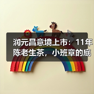 润元昌意境上市：11年陈老生茶，小班章的底气，轻泡也出彩（图3）