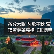 茶分六彩 艺承千秋 蒙顶黄芽茶亮相《非遗里的中国》（图1）