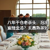 八年干仓老茶头，泡出蜜醴金汤？玄晶熟茶如何实现（图2）