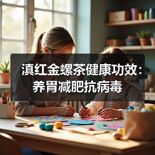 滇红金螺茶健康功效：养胃减肥抗病毒（图3）