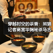 穿越时空的茶香:熊猫记者高富华揭秘茶马古道茶叶印记(图1) 穿越时空的茶香:熊猫记者高富华揭秘茶马古道茶叶印记(图1)