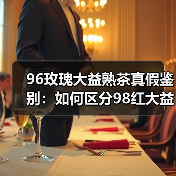 96玫瑰大益熟茶真假鉴别:如何区分98红大益冒充?(图2) 96玫瑰大益熟茶真假鉴别:如何区分98红大益冒充?(图2)
