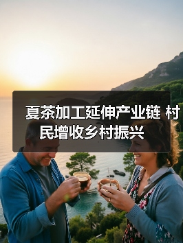 夏茶加工延伸产业链 村民增收乡村振兴(图2) 夏茶加工延伸产业链 村民增收乡村振兴(图2)
