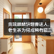 贡瑞麒麟饼烟香迷人，老生茶为何成稀有藏品（图3）