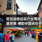 旺苍县推动茶产业高质量发展 借助中国茶协平台打响广元黄茶品牌(图3) 旺苍县推动茶产业高质量发展 借助中国茶协平台打响广元黄茶品牌(图3)