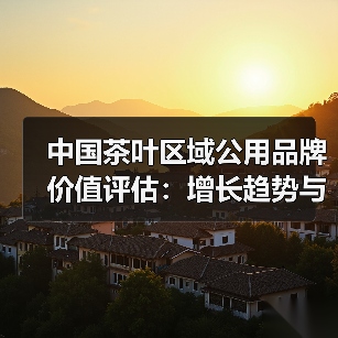中国茶叶区域公用品牌价值评估:增长趋势与区域分布(图1) 中国茶叶区域公用品牌价值评估:增长趋势与区域分布(图1)