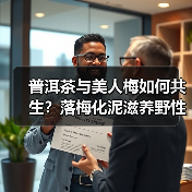 普洱茶与美人梅如何共生?落梅化泥滋养野性茶香(图1) 普洱茶与美人梅如何共生?落梅化泥滋养野性茶香(图1)