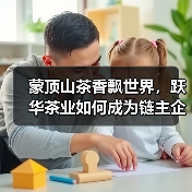 蒙顶山茶香飘世界，跃华茶业如何成为链主企业？（图1）