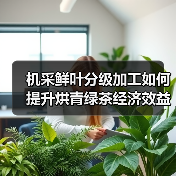机采鲜叶分级加工如何提升烘青绿茶经济效益?(图2) 机采鲜叶分级加工如何提升烘青绿茶经济效益?(图2)