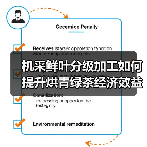 机采鲜叶分级加工如何提升烘青绿茶经济效益?(图4) 机采鲜叶分级加工如何提升烘青绿茶经济效益?(图4)