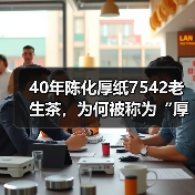 40年陈化厚纸7542老生茶,为何被称为“厚纸88青”?(图4) 40年陈化厚纸7542老生茶,为何被称为“厚纸88青”?(图4)