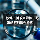 紫芽古树茶变异种：野生茶树的稀有奇迹（图2）