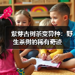 紫芽古树茶变异种：野生茶树的稀有奇迹（图4）