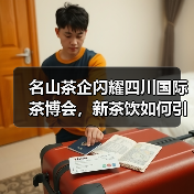 名山茶企闪耀四川国际茶博会，新茶饮如何引领全球？（图3）