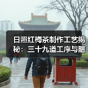 日照红梅茶制作工艺揭秘:三十九道工序与腊梅香韵(图1) 日照红梅茶制作工艺揭秘:三十九道工序与腊梅香韵(图1)