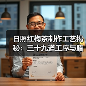 日照红梅茶制作工艺揭秘:三十九道工序与腊梅香韵(图3) 日照红梅茶制作工艺揭秘:三十九道工序与腊梅香韵(图3)